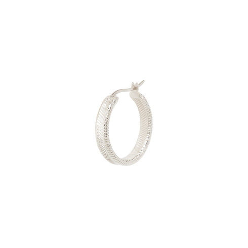 ICONIC HOOP ZILVER